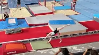Ava Stewart 🇨🇦 - Vault - Pre-Olympic Training in France - July 2024