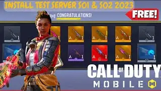 *NEW* CALL OF DUTY MOBILE- How to download TEST SERVER + FREE 10000CPS & MYTHIC weapons