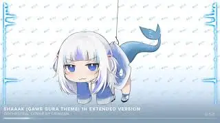 Gawr Gura: Shaaak Extended 1h Version (Gawr Gura BGM Theme Orchestral Cover)