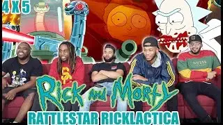 Rick And Morty 4 x 5 Reaction! 