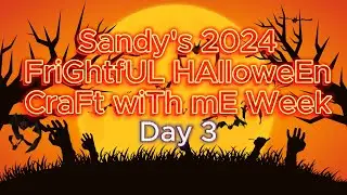 Halloween Week 2024 Craft With Me Day 3 | Simple Vintage Scary Story Album | Country Craft Creations