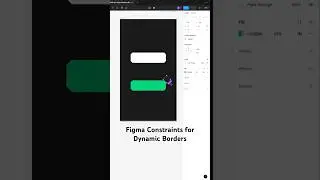 Figma UI Constraints for Dynamic Borders #figma #figmatutorial #figmatips