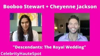 Booboo Stewart and Cheyenne Jackson Talk Disney Channel's 