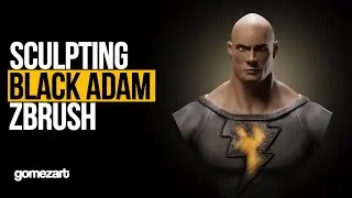 Zbrush Sculpting Black Adam