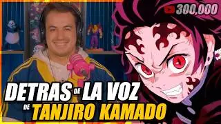 ESPECIAL 300K - DETRAS DE LA VOZ de TANJIRO con IVAN BASTIDAS y @KumaruAnime Ep1 #demonslayer #anime