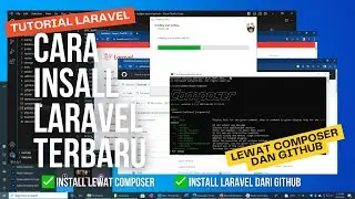 How to Install Laravel From Composer and Github
