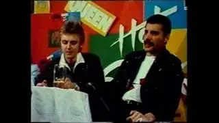 Queen - Hot Space Tour Press Conference (Europe)