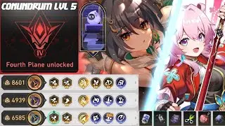 Unknowable Domain Conundrum Lvl 5 Follow-Up ATK (Fourth Plane) Yunli X March 7 Team Honkai Star Rail