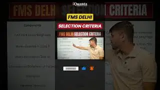 FMS Delhi Admission Process 2025 | What Matters Beyond CAT Percentile?