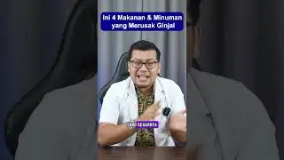 4 Makanan Dan Minuman Yang Merusak Ginjal#edukasi #gagalginjal #edukasi  #penyakitginjal #dermawell