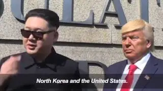 Легендарная встреча состоялась в метро  Дональд Трамп и Ким Чен Ын