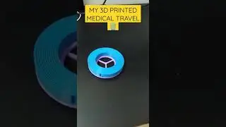 My 3D Printed Medical Travel Trash Bin 