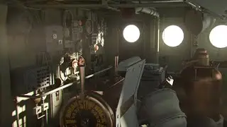 Inside in WW2 Destroyer Ship ! Simulator Game Destroyer: The U-Boat Hunter