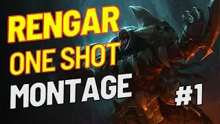 Rengar One Shot Montage League Of Legends