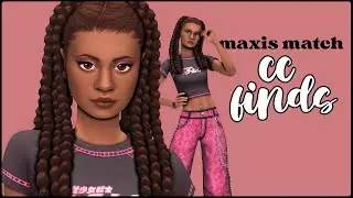 🌺 my favorite cas cc + links | +100 maxis match items | sims 4 custom content haul