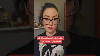 akıl hastanesinde kalan hastaların çizimleri 🖌 #paranormal #shorts