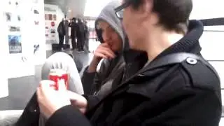 garbys randomness - how to open a can of coke vanilla