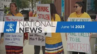 APTN National News June 14, 2023 – Rally held for landfill search, Nathan Chasing Horse charges