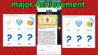major Achievement