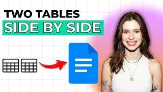 How to Put Two Tables Side by Side in Google Docs [2026 Full Guide]