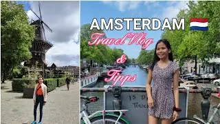 AMSTERDAM || EUROPE ROAD TRIP #PART1 || JALAN JALAN KELILING DUNIA || TRAVEL VLOG