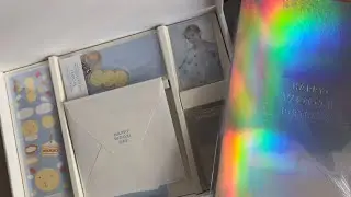 happy woozi day birthday box ♡ asmr unboxing