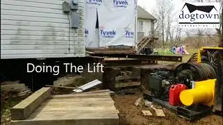 Raising A House In Central PA - Dogtown Contracting - Selinsgrove PA