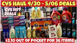 CVS COUPONING HAUL 4/30-5/06 DEALS *CVS CHEAP AND FREE COUPON DEALS /$282 TOTAL SAVED
