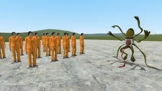 RIBBIT from TREVOR HENDERSON vs HUMAN Mini Test in Garry's Mod GMod