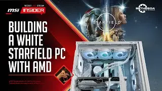 Building a WHITE Starfield PC with AMD