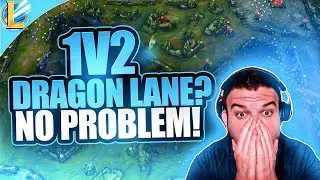 1v9 Dragon Lane in WILD RIFT?? EZ WINS
