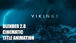 Blender 2.8 - Cinematic Text Animation In Eevee (Cheap Tricks)