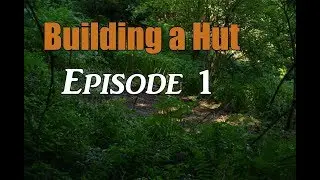 Building a Hut in the Woods -E1 |  The Pit || New Project!