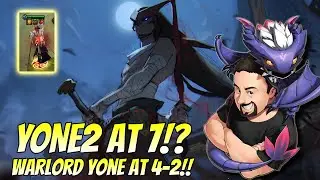 Yone2 at Level 7 with Warlord! | TFT Fates | Teamfight Tactics