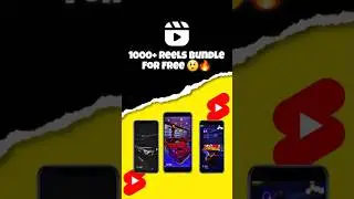1000+ Reels Bundle For Free 😮🔥 
