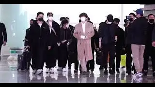 BTS departure to LA (USA)from Incheon for permission to dance on stage #btsptd #btsairport