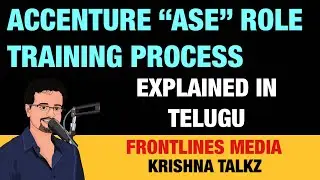 Accenture Training Process for Freshers || Frontlines Media || Krishna Talkz