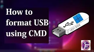 How to Format USB Flash Drive | Pen Drive using CMD | using Diskpart step by step