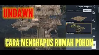 Cara Menghapus Rumah Pohon Undawn. #hiztline #undawn