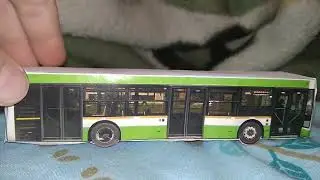 Бумажные автобусы Волжанин 5270.06 "Ситиритм 12" и Волжанин 6270.06 "Ситиритм 15"