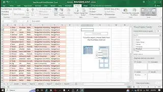 How To Create Pivot Table and it’s Chart in Excell