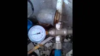 Как установить насосную станцию с редуктором давления.