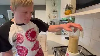 Delicious homemade feijoa ice cream