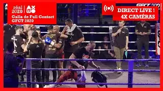 GFCT 2020 • DIRECT LIVE • sport full contact • ISKA • FFKMDA • réal axwo • 2020