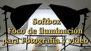 Softbox focus for lighting in photography and video