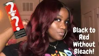 HOW I COLORED MY HAIR WITHOUT BLEACH| LOREAL HICOLOR HILIGHTS MAGENTA