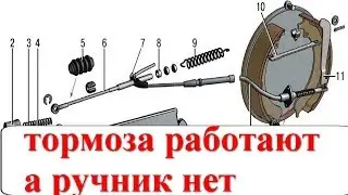 ручник не держит