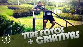 Como tirar fotos criativas pelo celular e fazer montagem de fotos que irão impressionar