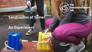 Sandcastles of Slime! Science Experiment
