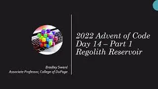 Python Solution - Advent of Code 2022 - Day 14 - Part 1 - Regolith Reservoir